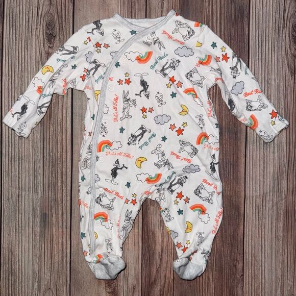 Looney Tunes 0-3 Months Baby Infant Sleeper - Picture 1 of 5